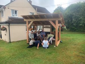 DIY timber frame shed kit